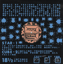 Load image into Gallery viewer, Triptic Of A Pastel Fern : Star Versus Cube (12", Ltd, Num)