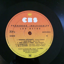 Charger l'image dans la galerie, Los Betos : Parrandas Inolvidables (LP, Album)