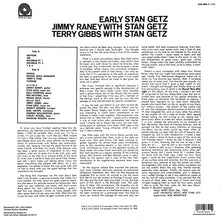 Laden Sie das Bild in den Galerie-Viewer, Stan Getz With Jimmy Raney & Terry Gibbs : Early Stan (LP, Comp, Mono, RE, RM)