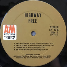 Load image into Gallery viewer, Free : Highway (LP, Album, Ter)