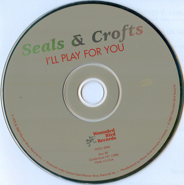 Buy Seals & Crofts : I'll Play For You (CD, Album, RE) Online for a