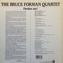 Load image into Gallery viewer, The Bruce Forman Quartet : Pardon Me! (LP, Album)