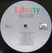 Load image into Gallery viewer, The Ventures : Golden Greats By The Ventures (LP, Comp, RE, Gat)
