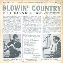 Load image into Gallery viewer, Bud Shank & Bob Cooper : Blowin' Country (LP, Album, Mono)