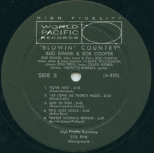 Load image into Gallery viewer, Bud Shank & Bob Cooper : Blowin' Country (LP, Album, Mono)