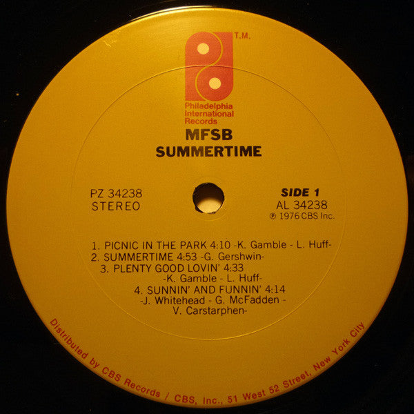 Buy MFSB : Summertime (LP, Album) Online for a great price