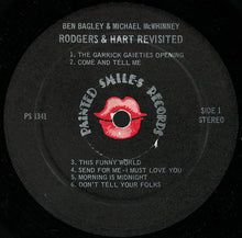 Load image into Gallery viewer, Ben Bagley & Michael McWhinney* : Rodgers and Hart Revisited (LP, RE)
