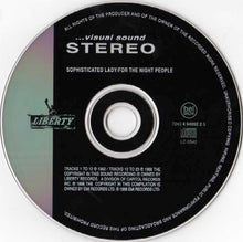 Load image into Gallery viewer, Julie London : Sophisticated Lady / For The Night People (CD, Comp, RM)