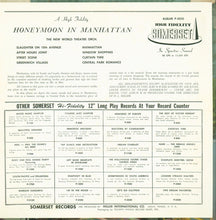 Laden Sie das Bild in den Galerie-Viewer, The New World Theatre Orchestra : Honeymoon In Manhattan (LP, Album, Mono)
