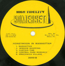 Laden Sie das Bild in den Galerie-Viewer, The New World Theatre Orchestra : Honeymoon In Manhattan (LP, Album, Mono)