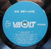 Laden Sie das Bild in den Galerie-Viewer, Kid Ory : Live (LP, Album)