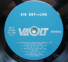 Laden Sie das Bild in den Galerie-Viewer, Kid Ory : Live (LP, Album)