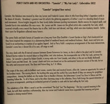 Load image into Gallery viewer, Percy Faith : Camelot / My Fair Lady (CD, Comp)