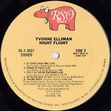 Laden Sie das Bild in den Galerie-Viewer, Yvonne Elliman : Night Flight (LP, Album)