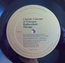 Laden Sie das Bild in den Galerie-Viewer, Various : Current Concepts of Estrogen Replacement Therapy (LP, Album, Mono)