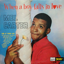 Load image into Gallery viewer, Mel Carter : When A Boy Falls In Love (LP, Album, Mono)