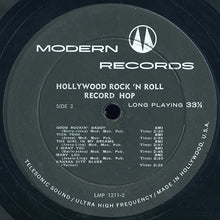 Load image into Gallery viewer, Various : Hollywood Rock 'N Roll Record Hop (LP, Comp, Mono)