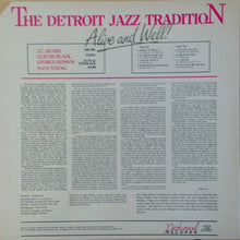 Charger l'image dans la galerie, Claude Black, J.C. Heard, George Benson (2), Dave Young (3) : The Detroit Jazz Tradition - Alive And Well! (LP)