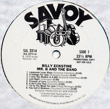 Load image into Gallery viewer, Billy Eckstine : Mister B. And The Band (2xLP, Comp, Promo)