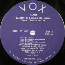 Load image into Gallery viewer, Haydn* / Boccherini* : Haydn Guitar Quartet Boccherini Guitar Quintet (LP, Album)