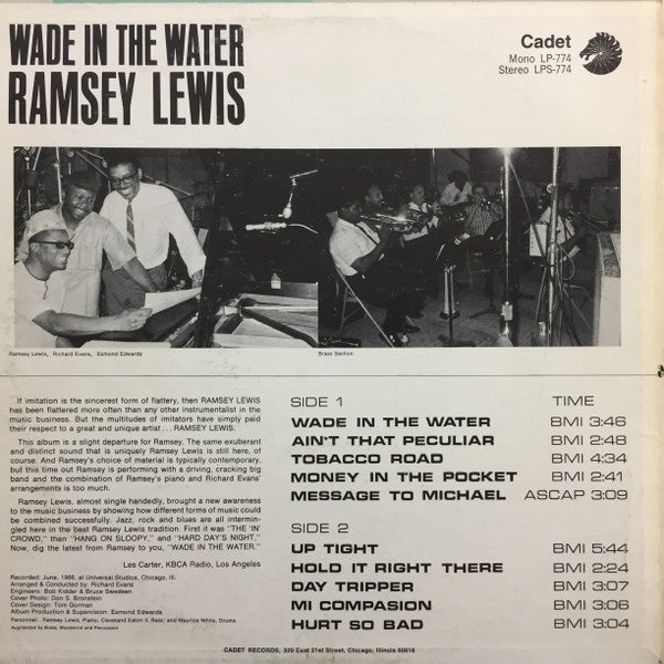 Buy Ramsey Lewis : Wade In The Water (LP, Album, RE, 70') Online