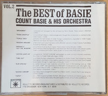 Load image into Gallery viewer, Count Basie & His Orchestra* : The Best Of Basie Vol. 2 (CD, Album, Comp)