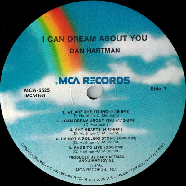 I CAN DREAM ABOUT YOU (TRADUÇÃO) - Dan Hartman 