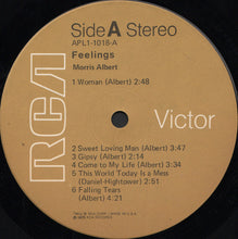 Load image into Gallery viewer, Morris Albert : Feelings (LP, Album)