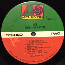 Charger l'image dans la galerie, Yes : Time And A Word (LP, Album, RI )