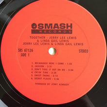 Load image into Gallery viewer, Jerry Lee Lewis & Linda Gail Lewis : Together (LP, Album)