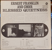 Laden Sie das Bild in den Galerie-Viewer, Ernest Franklin & Choir* : Blessed Quietness (LP, Album)