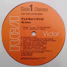Laden Sie das Bild in den Galerie-Viewer, Ed Ames : It's A Man's World (LP, Album, RP)