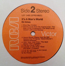 Laden Sie das Bild in den Galerie-Viewer, Ed Ames : It's A Man's World (LP, Album, RP)