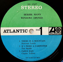 Charger l'image dans la galerie, Herbie Mann : Windows Opened (LP, Album, MO )