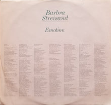 Load image into Gallery viewer, Barbra Streisand : Emotion (LP, Album, Car)