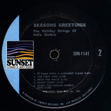 Load image into Gallery viewer, Felix Slatkin : Season's Greetings - The Holiday Strings Of Felix Slatkin (LP, Album, Mono)
