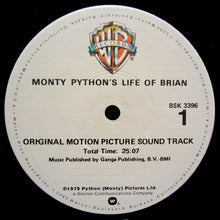 Load image into Gallery viewer, Monty Python : Life Of Brian (LP, Album, Jac)