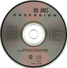 Load image into Gallery viewer, Bob James : Obsession (CD, Album)