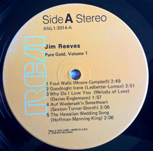Load image into Gallery viewer, Jim Reeves : Pure Gold - Volume One (LP, Comp, Ind)