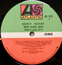 Load image into Gallery viewer, Shorty Rogers : West Coast Jazz (LP, Album, RE)