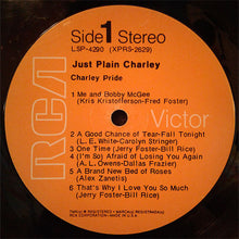 Load image into Gallery viewer, Charley Pride : Just Plain Charley (LP, Album, Roc)