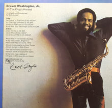 Load image into Gallery viewer, Grover Washington, Jr. : All The King's Horses (LP, Album, RE)