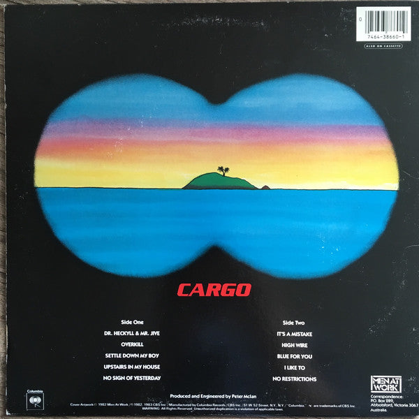 Buy Men At Work : Cargo (LP, Album, Car) Online for a great