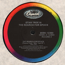 Laden Sie das Bild in den Galerie-Viewer, James Horner : Star Trek III: The Search For Spock (Original Motion Picture Soundtrack) (LP, Album + 12", S/Sided, Single + Jac)