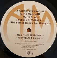 Charger l'image dans la galerie, Gino Vannelli : A Pauper In Paradise (LP, Album, Pit)