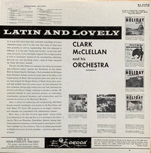 Load image into Gallery viewer, Clark McClellan And His Orchestra* : Latin . . . And Lovely (LP, Mono)
