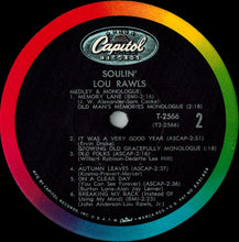 Laden Sie das Bild in den Galerie-Viewer, Lou Rawls : Soulin' (LP, Album, Mono)