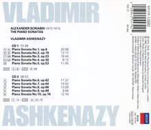 Load image into Gallery viewer, Vladimir Ashkenazy, Scriabin* : Piano Sonatas (2xCD, Comp)
