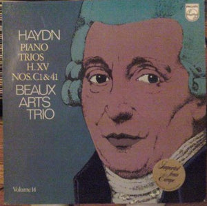 Haydn* - Beaux Arts Trio : Piano Trios H.XV Nos. C1 & 41 (Volume 14) (LP)