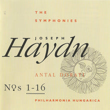 Load image into Gallery viewer, Joseph Haydn, Antal Dorati, Philharmonia Hungarica : The Symphonies N°s 1-16 (4xCD, Comp, RM)
